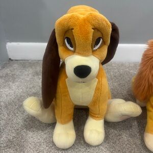 Disney Fox and the Hound Copper Dog Plush stuffed animal
